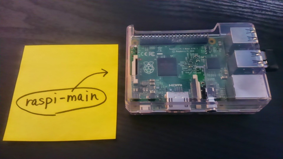 Raspberry Piにホスト名の設定をしたメモ