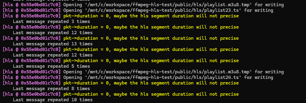 Windows WSL で Ubuntu 20 に ffmpeg をインストールして H264 RTSP ストリームを HLS 変換して Web 表示するメモ のサムネイル